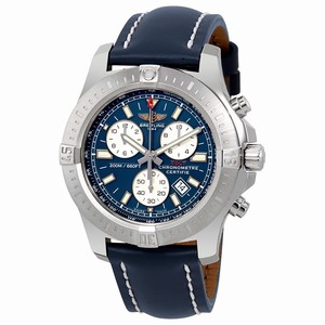Breitling Blue Quartz Watch # A7338811-C905BLLT (Men Watch)