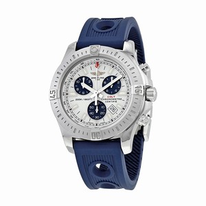 Breitling Quartz Dial color Silver Watch # A7338811-G790BLOR (Men Watch)