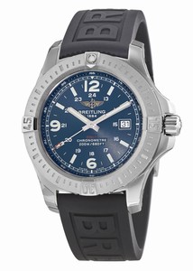 Breitling Quartz Dial color Blue Watch # A7438811/C907-153S (Men Watch)