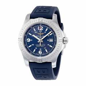 Breitling Quartz Dial color Blue Watch # A7438811-C907BLPT3 (Men Watch)