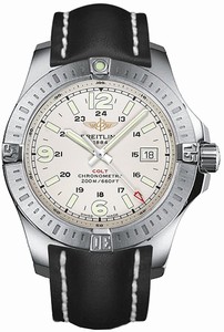 Breitling Swiss quartz Dial color Silver Watch # A7438811/G792-435X (Men Watch)