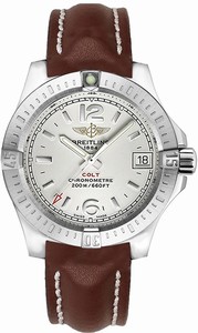 Breitling Swiss quartz Dial color Silver Watch # A7738811/G793-410X (Men Watch)