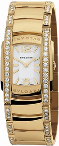 Bvlgari Quartz Analog 18ct Yellow Gold and Diamond Watch# AA31WGD1GD1 (Women Watch)