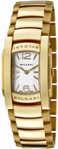 Bvlgari Quartz White Dial 18k Yellow Gold Watch# AA31WGG (Women Watch)