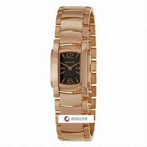 Bvlgari Quartz Analog 18ct Rose Gold Watch# AAP26BGG (Women Watch)