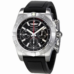 Breitling Swiss automatic Dial color Black Watch # AB011010/BB08-131S (Men Watch)