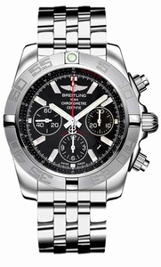 Breitling Swiss automatic Dial color Black Watch # AB011010/BB08-377A (Men Watch)