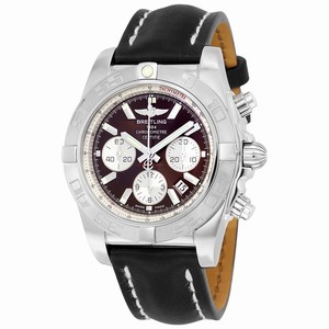 Breitling Brown Automatic Watch # AB011011-Q575BKLT (Men Watch)