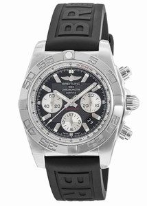 Breitling Black Automatic Self Winding Watch # AB011012/B967-152S (Men Watch)