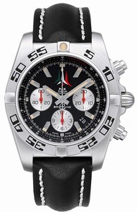 Breitling Swiss automatic Dial color Black Watch # AB01104D/BC62-435X (Men Watch)
