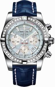 Breitling Swiss automatic Dial color Grey Watch # AB011053/G686-731P (Men Watch)