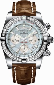 Breitling Swiss automatic Dial color Grey Watch # AB011053/G686-739P (Men Watch)