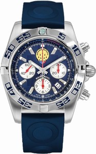 Breitling Swiss automatic Dial color Blue Watch # AB01109E/C886-224S (Men Watch)