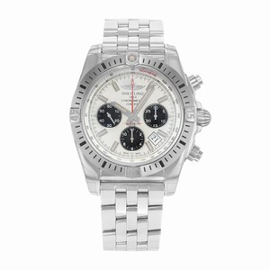 Breitling Automatic self wind Dial color Silver Watch # AB01154G/G786 (Men Watch)