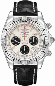 Breitling Swiss automatic Dial color Silver Watch # AB01154G/G786-744P (Men Watch)