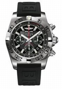 Breitling Black Automatic Self Winding Watch # AB011610/BB08-152S (Men Watch)