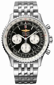 Breitling Automatic Black/silver Subs Dial Polished Stainless Steel Band Watch #AB012012/BB01-SS (Men Watch)