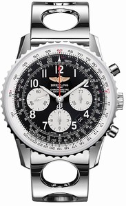 Breitling Swiss automatic Dial color Black Watch # AB012012/BB02-222A (Men Watch)