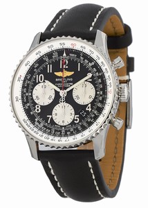 Breitling Swiss automatic Dial color Black Watch # AB012012/BB02-435X (Men Watch)