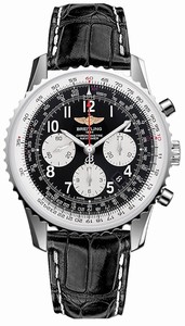 Breitling Swiss automatic Dial color Black Watch # AB012012/BB02-743P (Men Watch)
