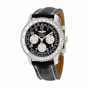 Breitling Automatic Dial color Black Watch # AB012012/BB02BKCD (Men Watch)