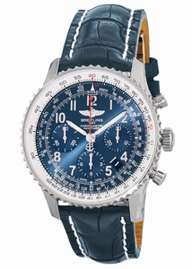 Breitling Blue Automatic Self Winding Watch # AB0121C4/C920-731P (Men Watch)