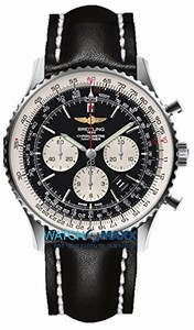 Breitling Swiss automatic Dial color Black Watch # AB012721/BD09-441X (Men Watch)