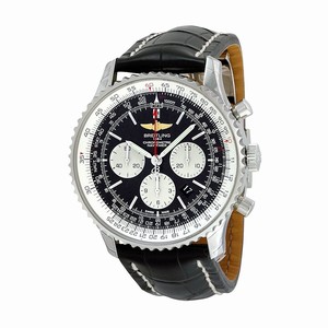 Breitling Automatic Dial color Black Watch # AB012721/BD09BKCD (Men Watch)