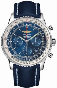 Breitling Swiss automatic Dial color Blue Watch # AB012721/C889-101X (Men Watch)