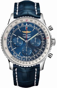 Breitling Swiss automatic Dial color Blue Watch # AB012721/C889-746P (Men Watch)