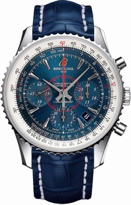 Breitling Swiss automatic Dial color Blue Watch # AB0130C5/C894-719P (Men Watch)