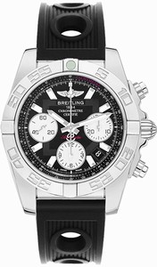 Breitling Swiss automatic Dial color Black Watch # AB014012/BA52-202S (Men Watch)