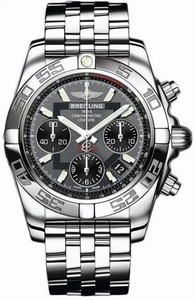 Breitling Grey Automatic Self Winding Watch # AB014012/F554-378A (Men Watch)