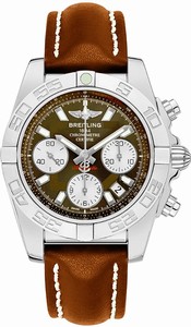 Breitling Swiss automatic Dial color Brown Watch # AB014012/Q583-431X (Men Watch)