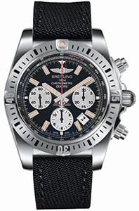 Breitling Swiss automatic Dial color Black Watch # AB01442J/BD26-102W (Men Watch)