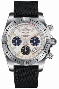 Breitling Silver Automatic Self Winding Watch # AB01442J/G787-102W (Men Watch)