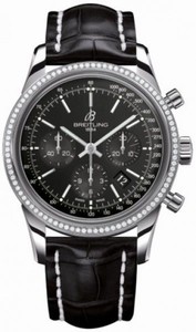 Breitling Black Automatic Self Winding Watch # AB015253/BA99-743P (Men Watch)