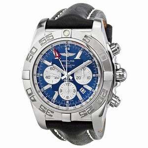 Breitling Blue Automatic Watch # AB041012/C834BKLT (Men Watch)