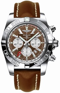Breitling Swiss automatic Dial color Brown Watch # AB041012/Q586-443X (Men Watch)