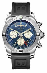 Breitling Swiss automatic Dial color Blue Watch # AB042011-C851-153S (Men Watch)
