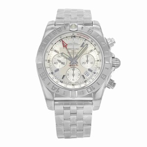 Breitling Silver Automatic Self Winding Watch # AB042011/G745-375A (Men Watch)
