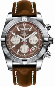 Breitling Swiss automatic Dial color Brown Watch # AB042011/Q589-437X (Men Watch)