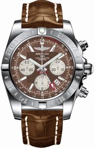 Breitling Swiss automatic Dial color Brown Watch # AB042011/Q589-739P (Men Watch)