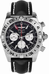Breitling Swiss automatic Dial color Black Watch # AB0420B9/BB56-435X (Men Watch)