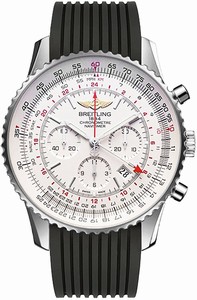 Breitling Swiss automatic Dial color Silver Watch # AB044121/G783-252S (Men Watch)