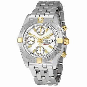 Breitling White Automatic Watch # B13358L2/A700 (Men Watch)