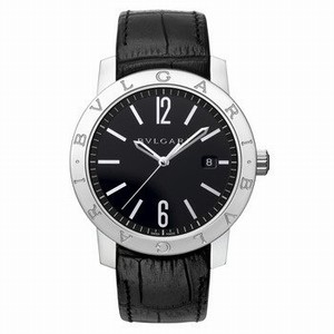 Bvlgari Automatic Dial color Black Watch # BB41BSLD (Men Watch)