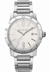 Bvlgari Automatic Dial color Silver Watch # BB41WSSD (Men Watch)