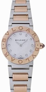 Bvlgari Quartz Dial color Mother of Pearl Watch # BBL26WSPG/12 (Men Watch)