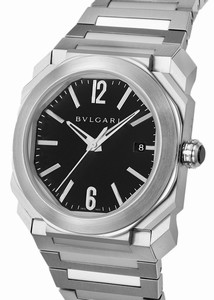 Bvlgari Automatic Dial color Black Watch # BGO38BSSD (Men Watch)